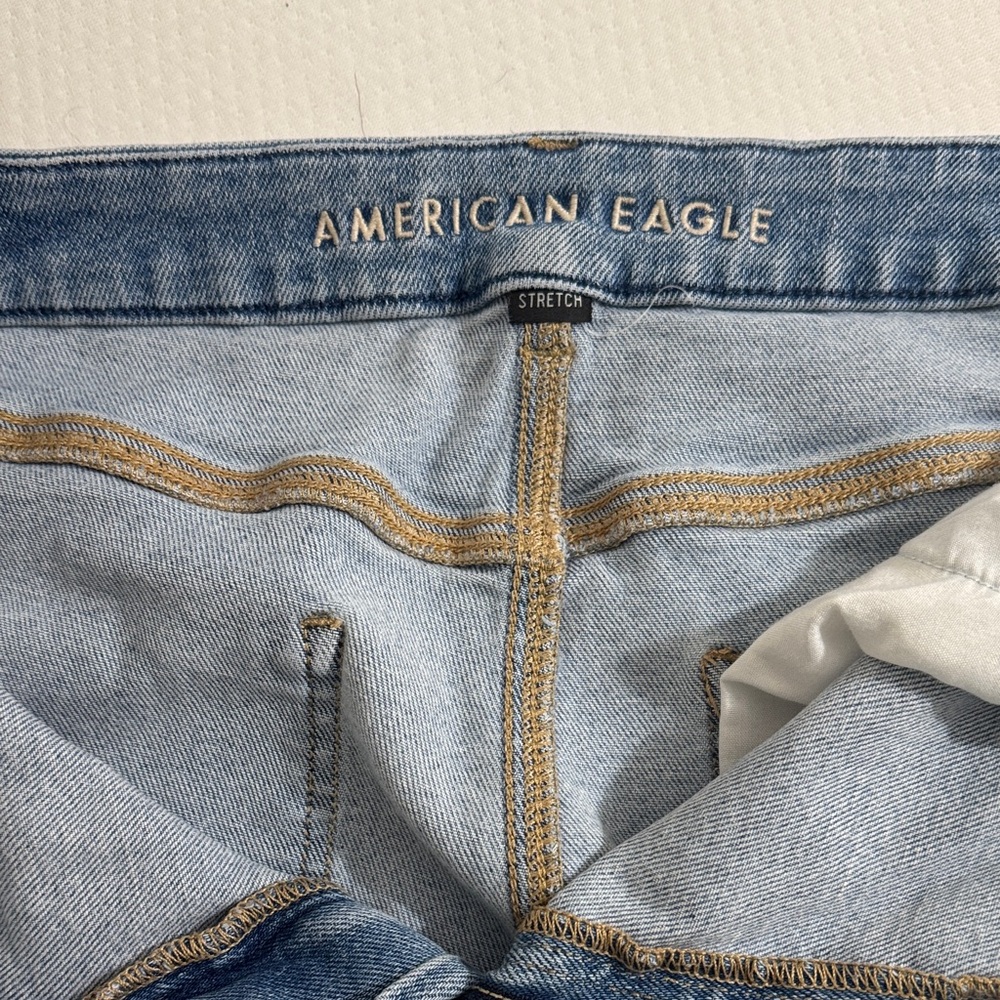 American Eagle Outfitters High Rise Light Blue Jeans